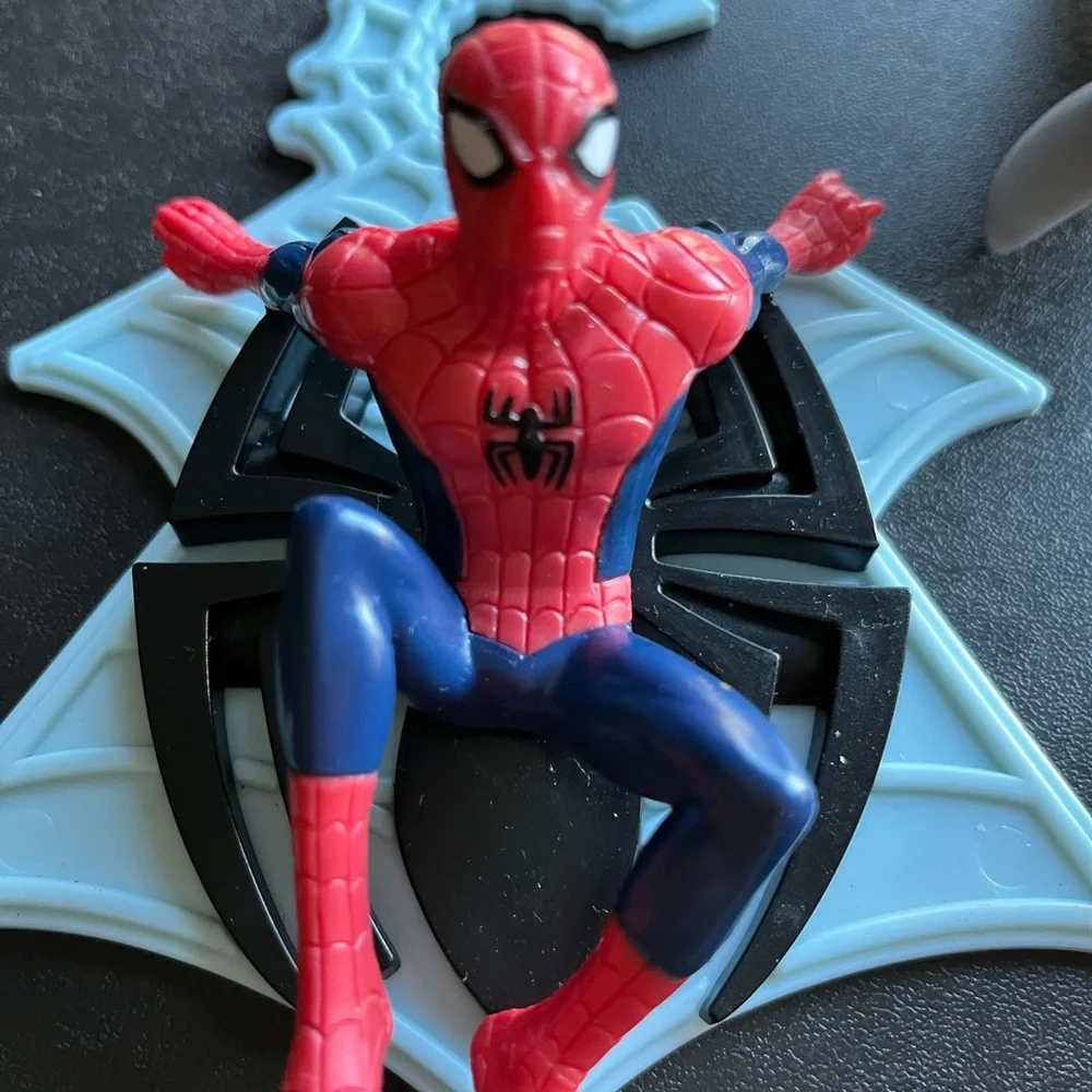 Cake Toppers. Spider-man, Frozen, Whale, Mermaid Set And A Dragon!